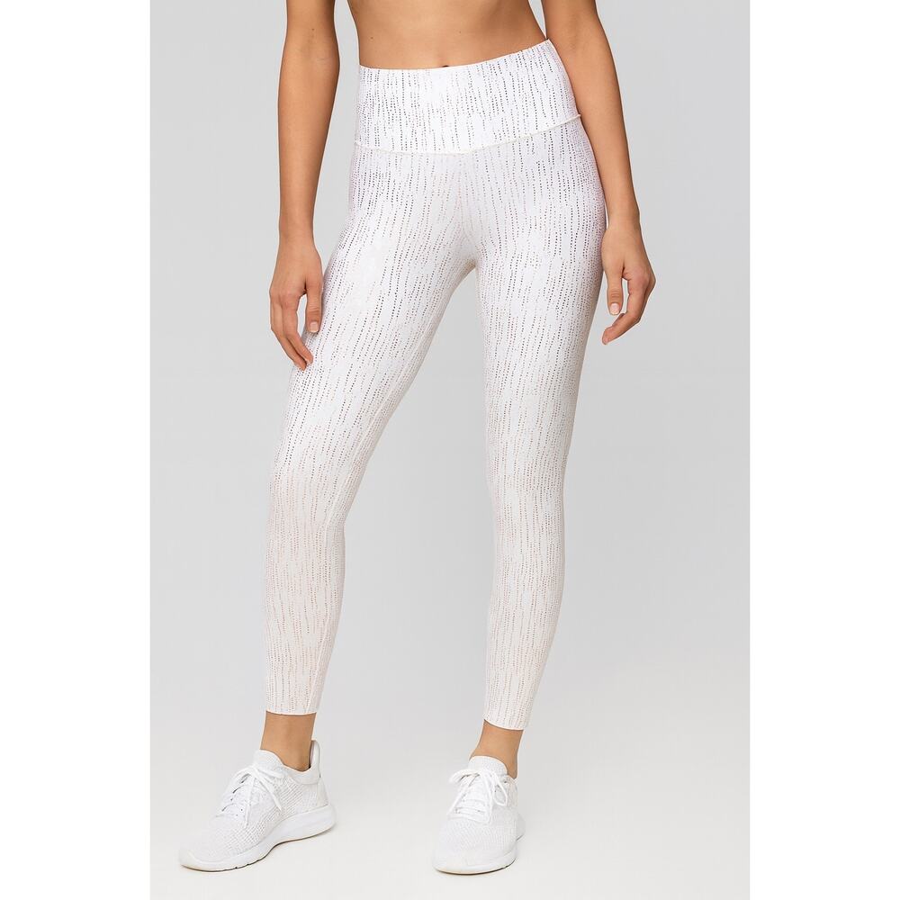 Glyder Sultry White Rose Gold Dew Drop Gloss Leggings